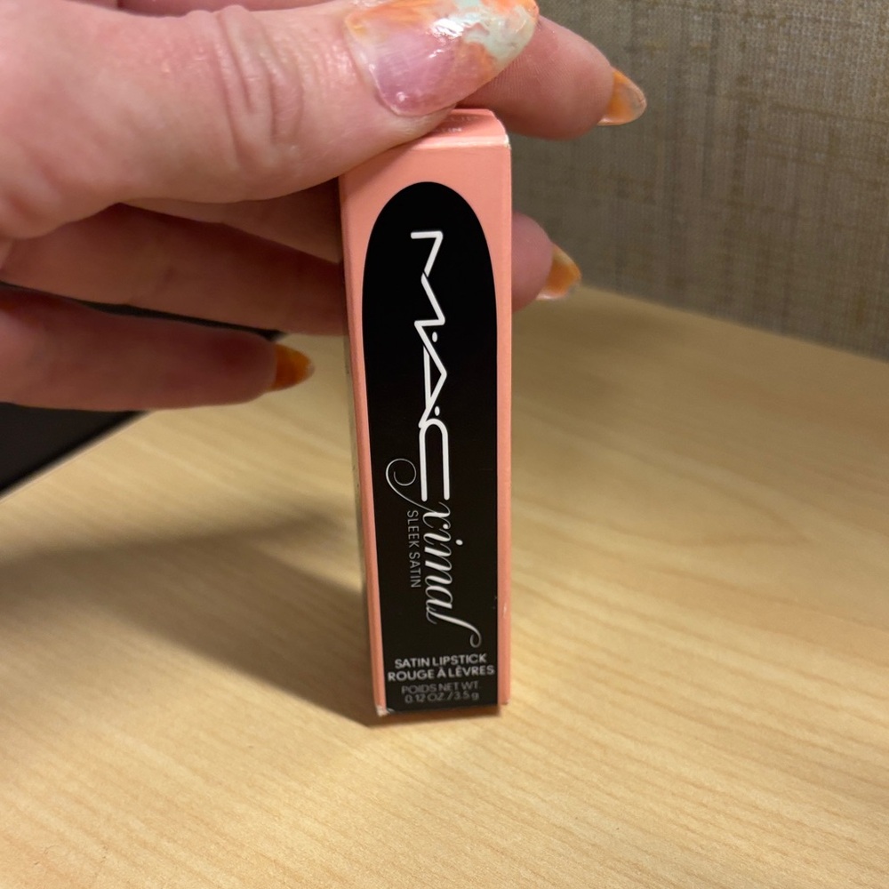 MAC Cosmetics Satin Lipstick in 832 Crème Cup